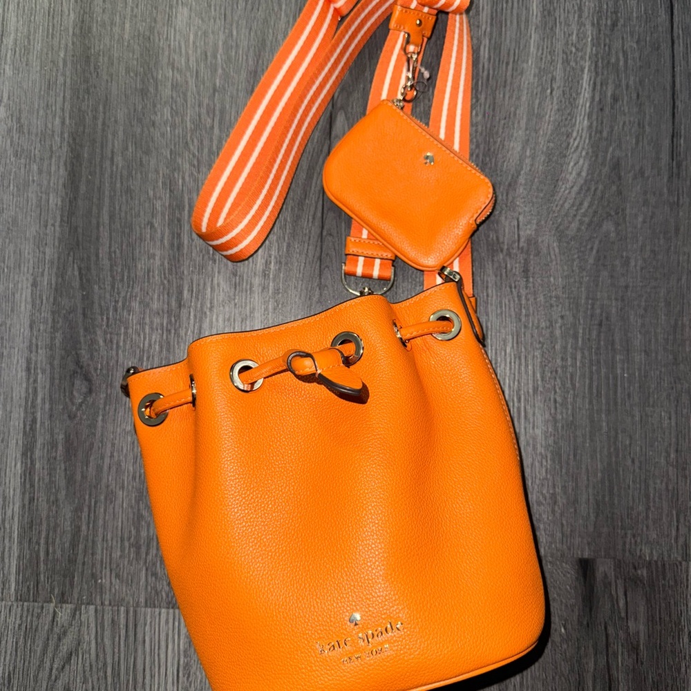 Kate Spade Vibrant Orange Crossbody Bag